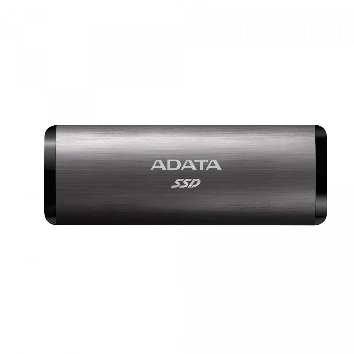 Externý SSD disk Adata SE760 2TB USB3.2-A/C titanium