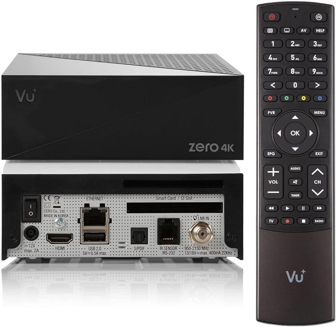 Satelitný prijímač Vu+ Zero 4K