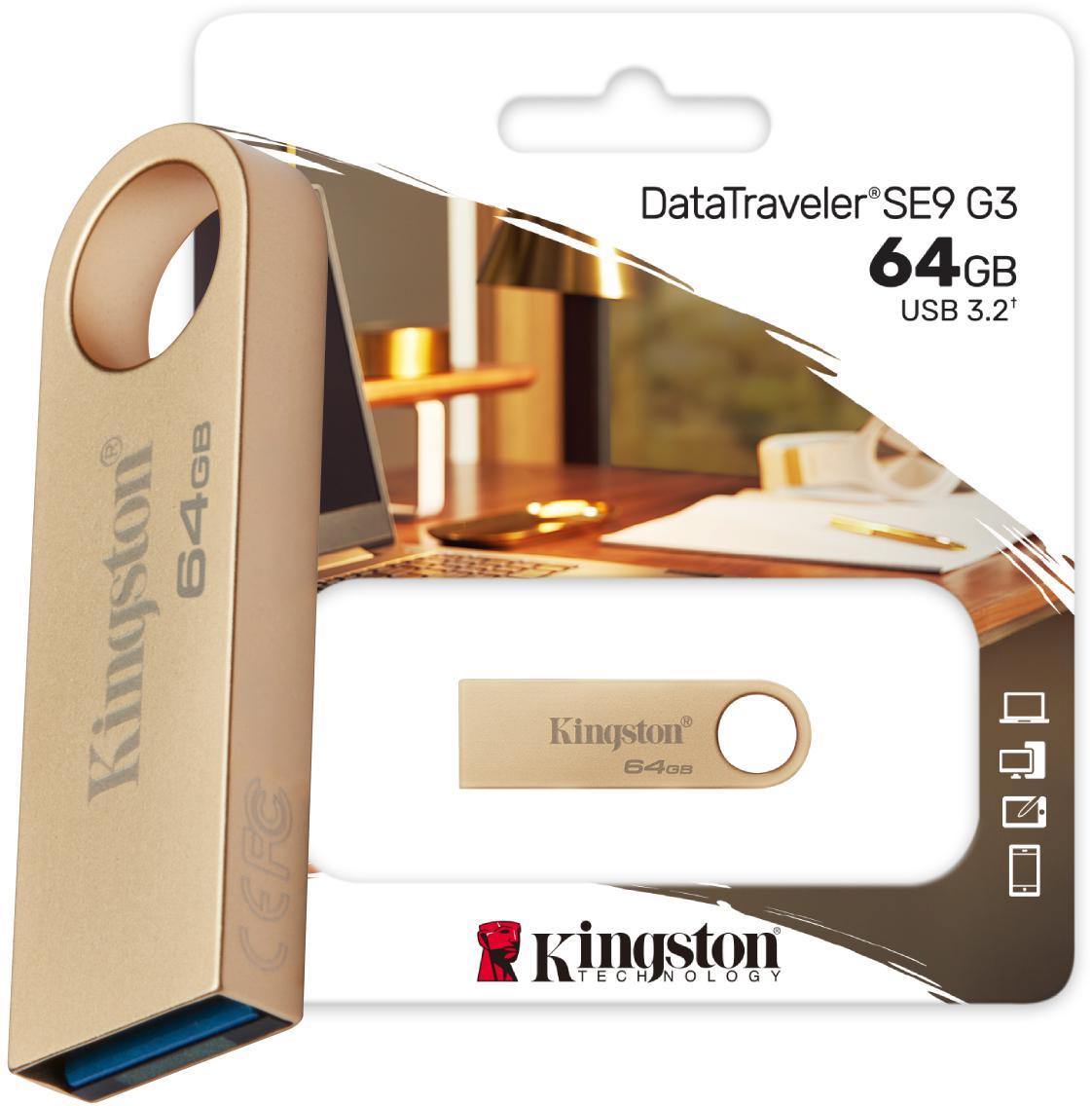 Flash disk Kingston Data Traveler DTSE9G3 64GB USB3.2 Gen1