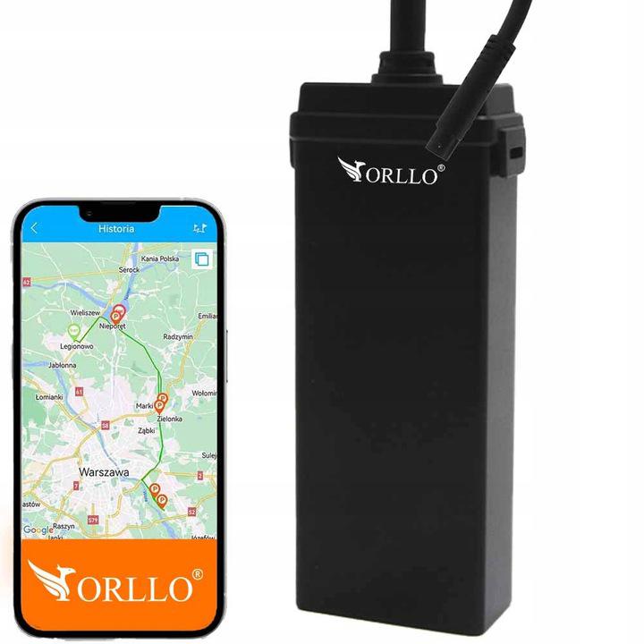 ORLLO CAR TRACK 4G GPS autoalarmový vysielač Gsm Locator