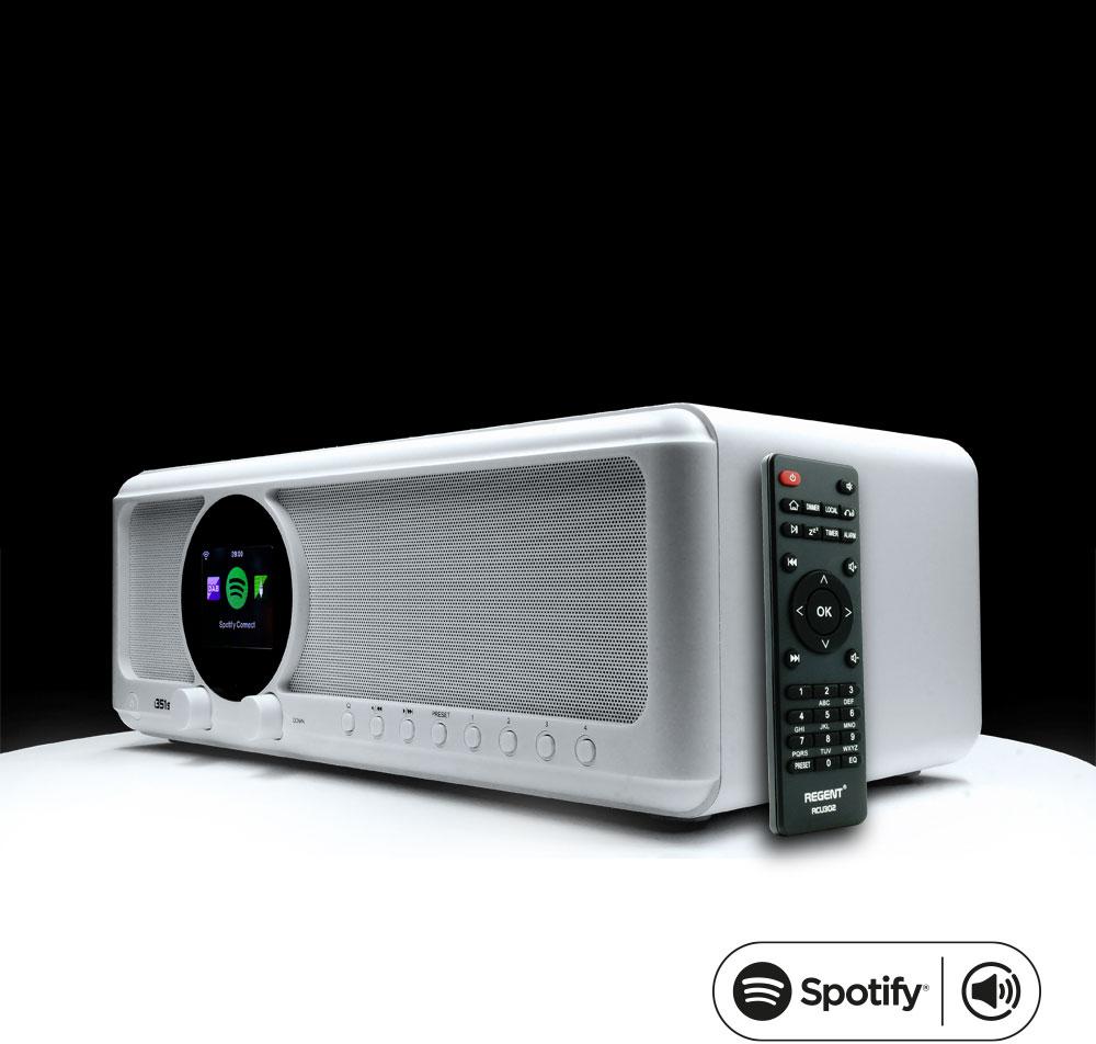 Internetové rádio Ferguson REGENT i351s White - WIFI/DAB+/FM/USB/BT/Spotify