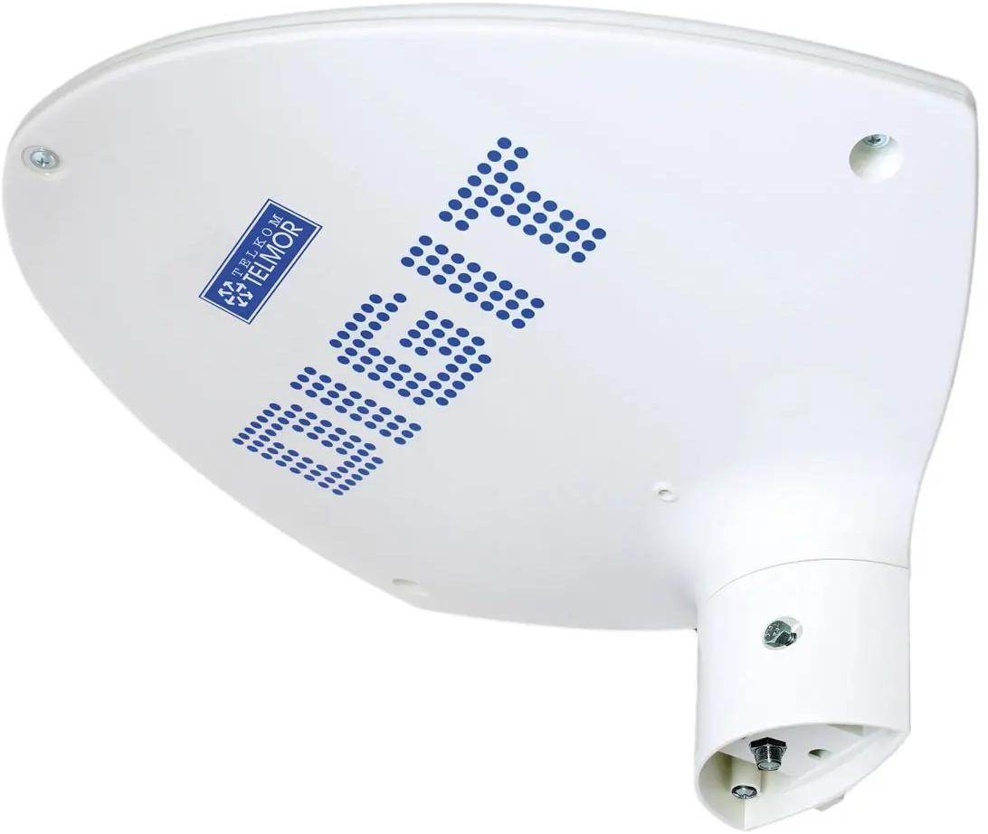 Širokopásmová anténa DVB-T/T2 DIGIT Activa Telmor biela