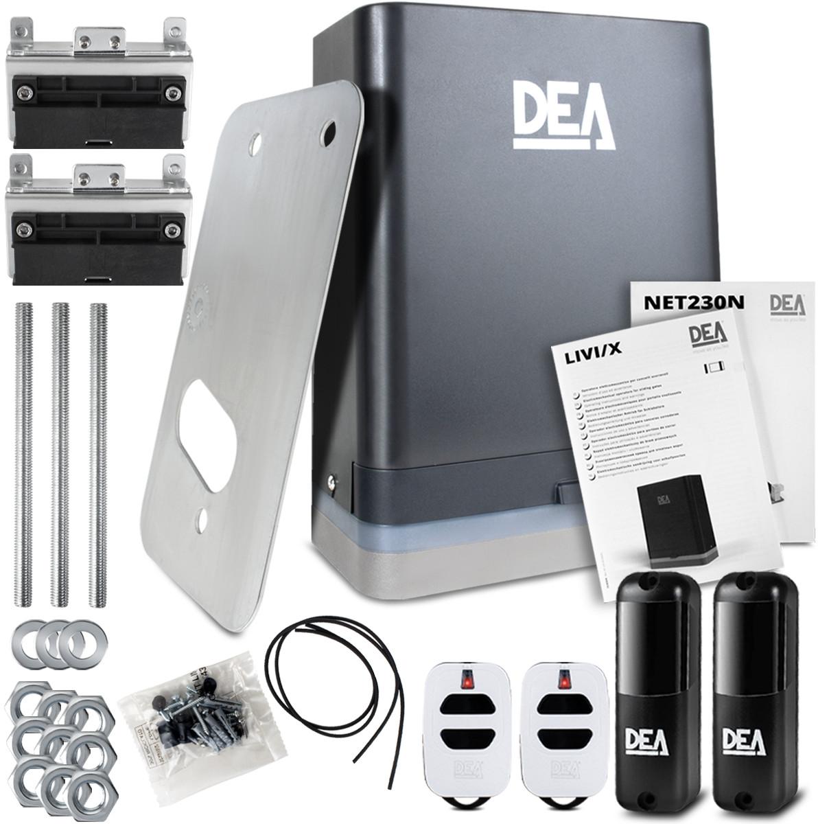 DEA KIT LIVI 9X/M pre posuvné brány do 900 kg (otočné rameno)