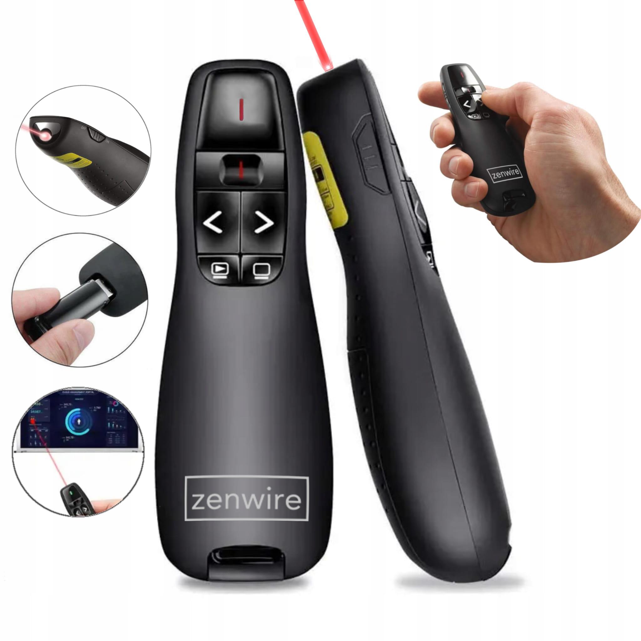 Zenwire S15 USB prezentačné laserové ukazovadlo