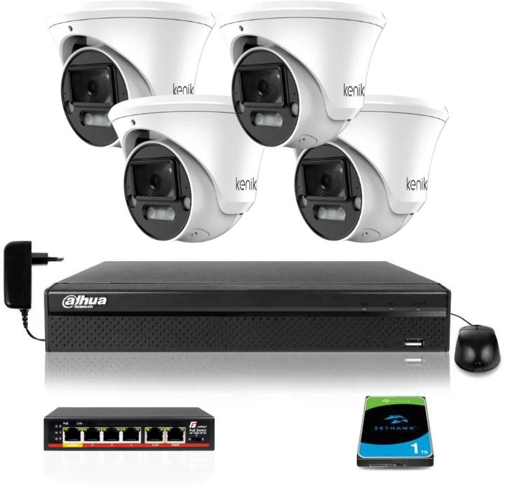 Monitorovacia súprava KENIK IP CAMERA KG-5430DAS-ILCD (2,8 mm)