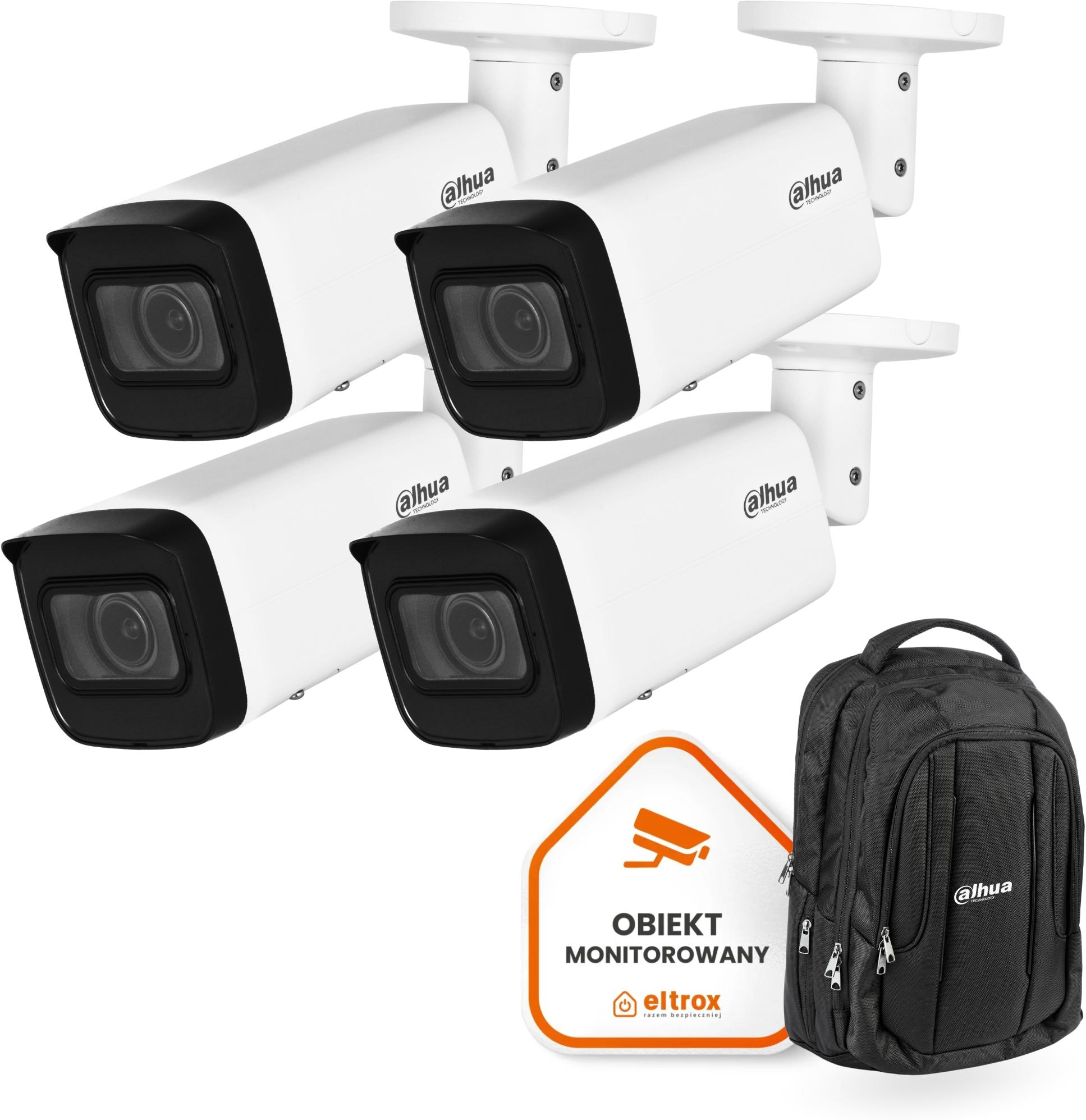 Sada 4 IP kamier DAHUA IPC-HFW2541T-ZAS-27135-S2