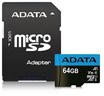 Adata microSD Premier 64GB UHS1/CL10/A1+adaptér