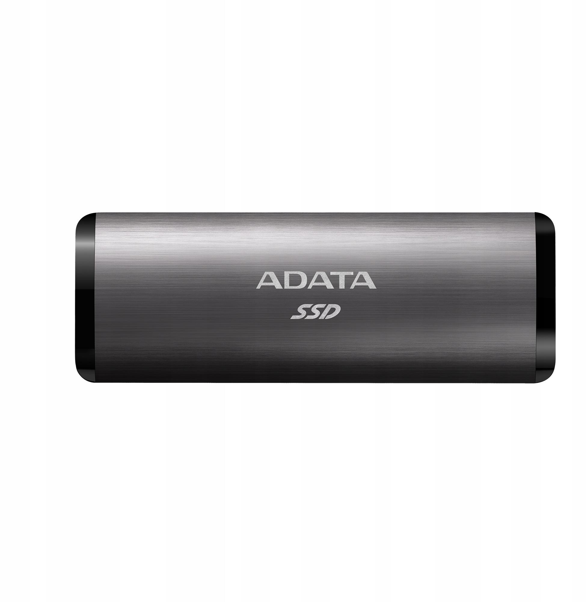 Externý disk Adata SSD SE760 512 GB Titanium