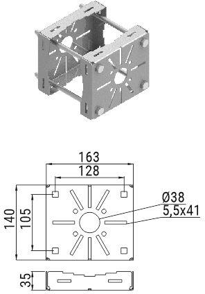 UNIVERZÁLNY DRŽIAK KAMERY ATS UKAM1
