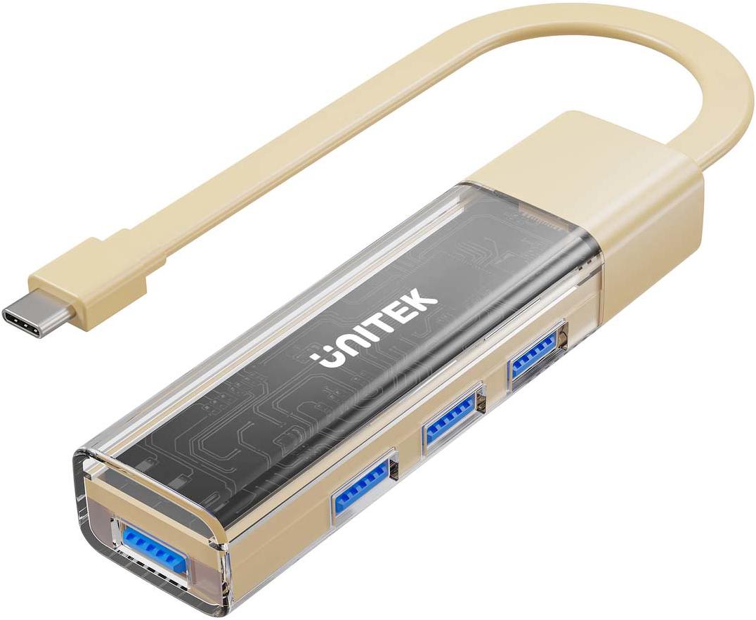 Unitek Obojsmerný rozbočovač USB C/USB A 5Gbps