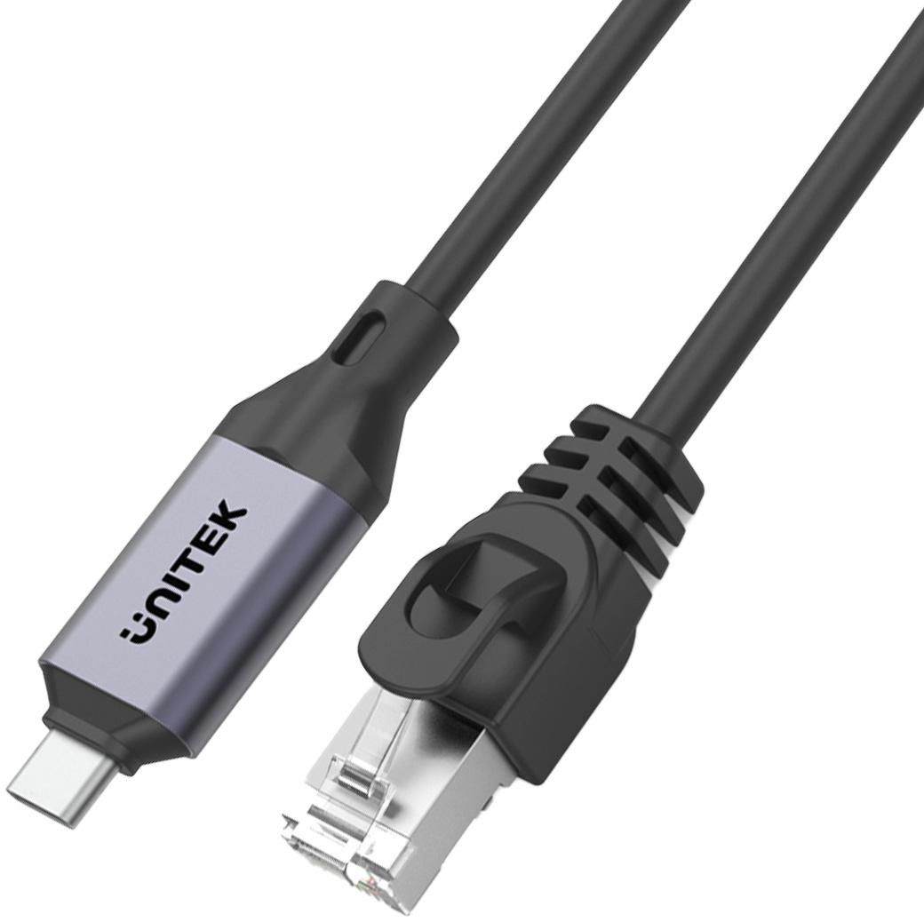 Unitek Ethernet USB C RJ-45 LAN kábel, sieťový kábel, 5 m