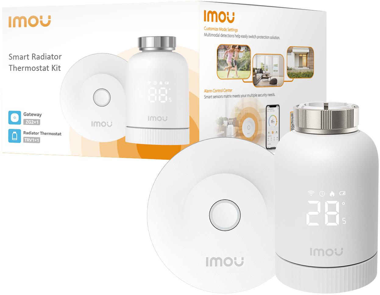 Súprava termostatu a brány Thermo Imou KIT-TRV1-EU-2