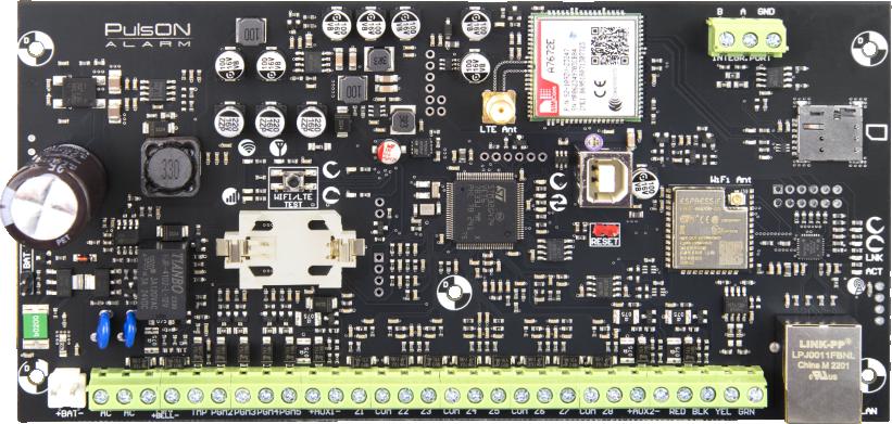 PulsON CENTRAL Alarm 2.0 4G, IP a GSM LTE