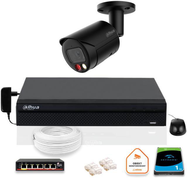 DAHUA IP kamera IPC-HFW2849S-S-IL-0280B-BLACK 8MPX