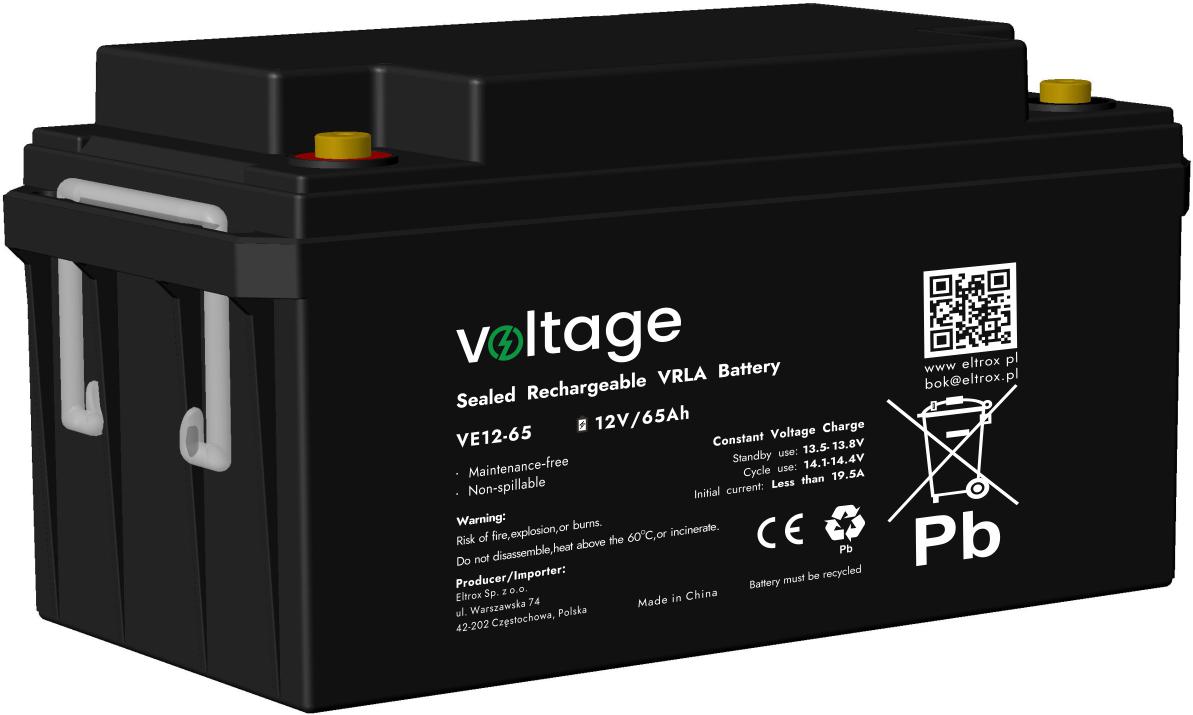AGM batéria 12V 65Ah VE12-65