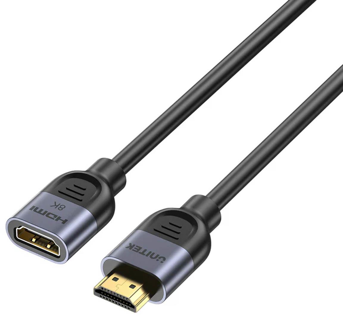 Unitek HDMI (M) - HDMI (F) extender 2.1, 8K 1,5 m