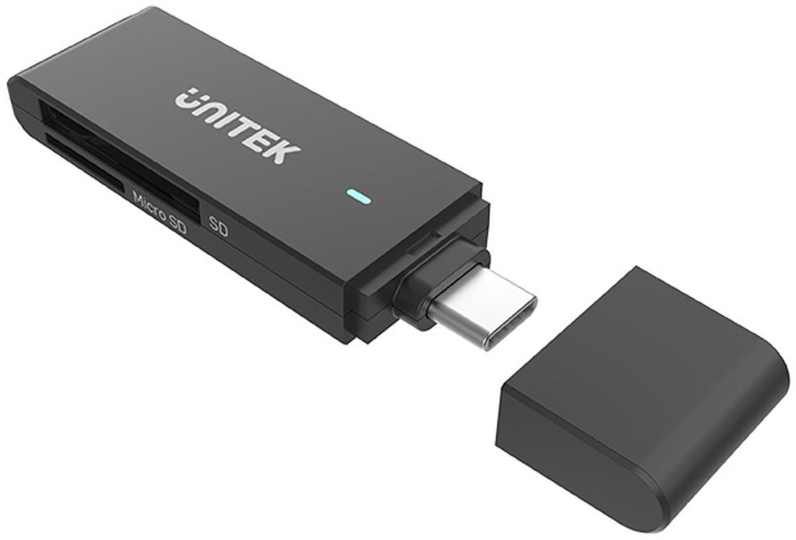 Čítačka kariet Unitek USB-C SD a microSD