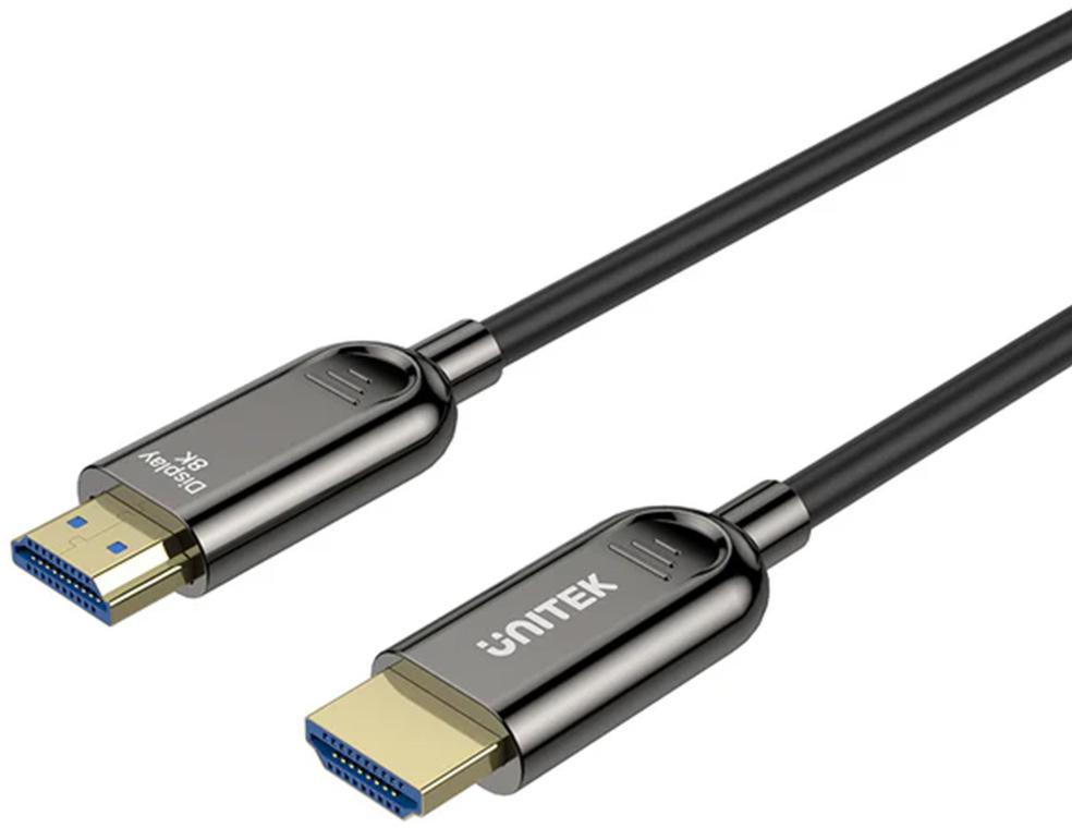 Unitek HDMI 2.1 AOC 8K 120Hz optický kábel 15m