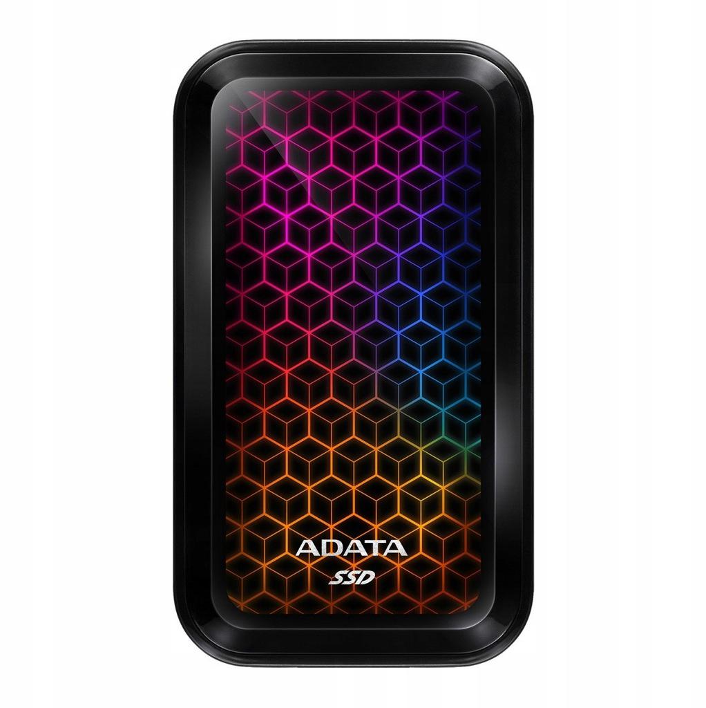 Externý SSD disk Adata SE770 2TB USB3.2-A/C RGB