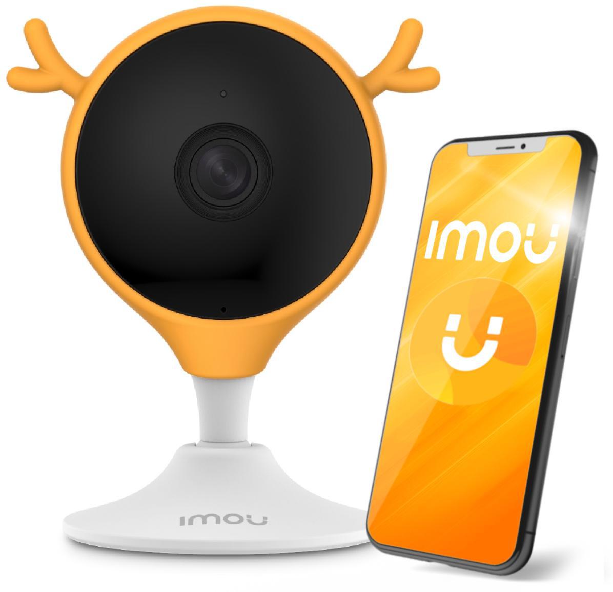 IP kamera IMOU Cue 2 IPC-C22EP-A s oranžovým silikónovým krytom