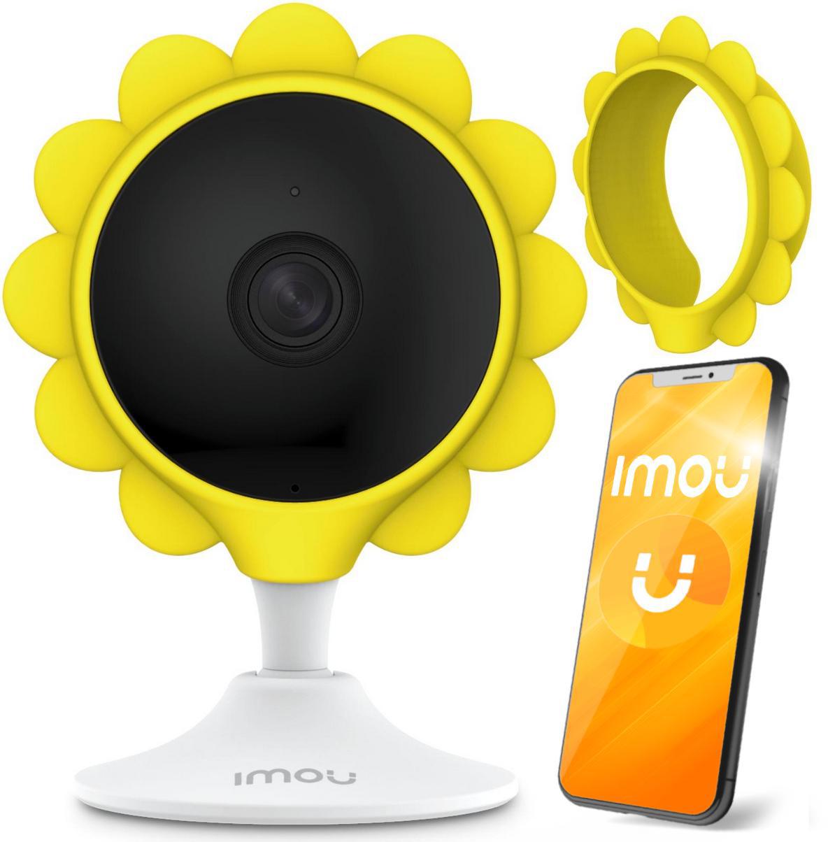 IMOU Cue 2 IP KAMERA IPC-C22EP-A so silikónovým žltým krytom