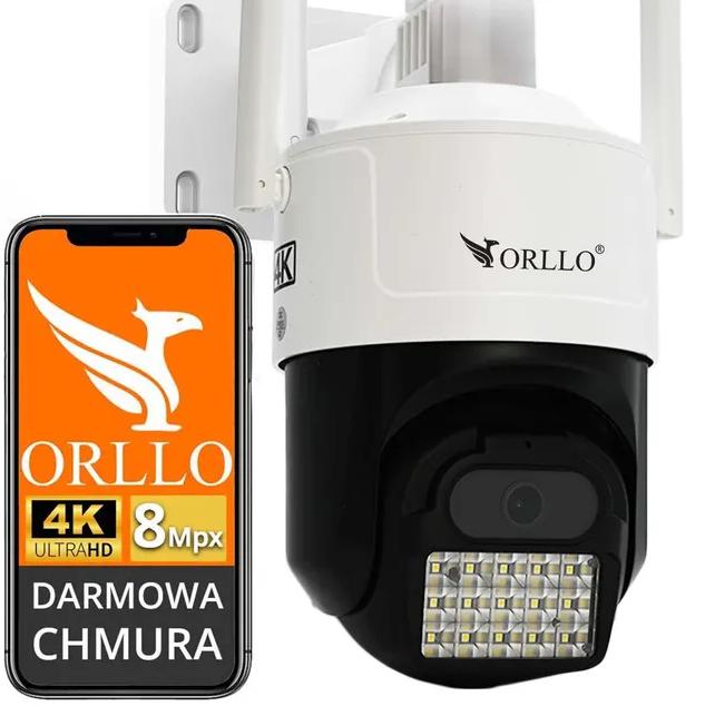 ORLLO Z17 Ultra 4K vonkajšia otočná kamera GSM so SIM kartou