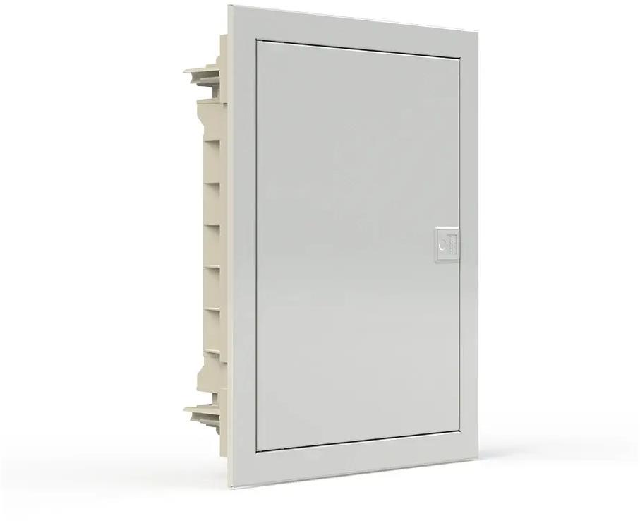 PLASTOVÝ INŠTALAČNÝ OTVOR S KOVOVÝMI DVIERKY, zapustený, IP40, 2 rady, 24 modulov Noark PMF 24 107102