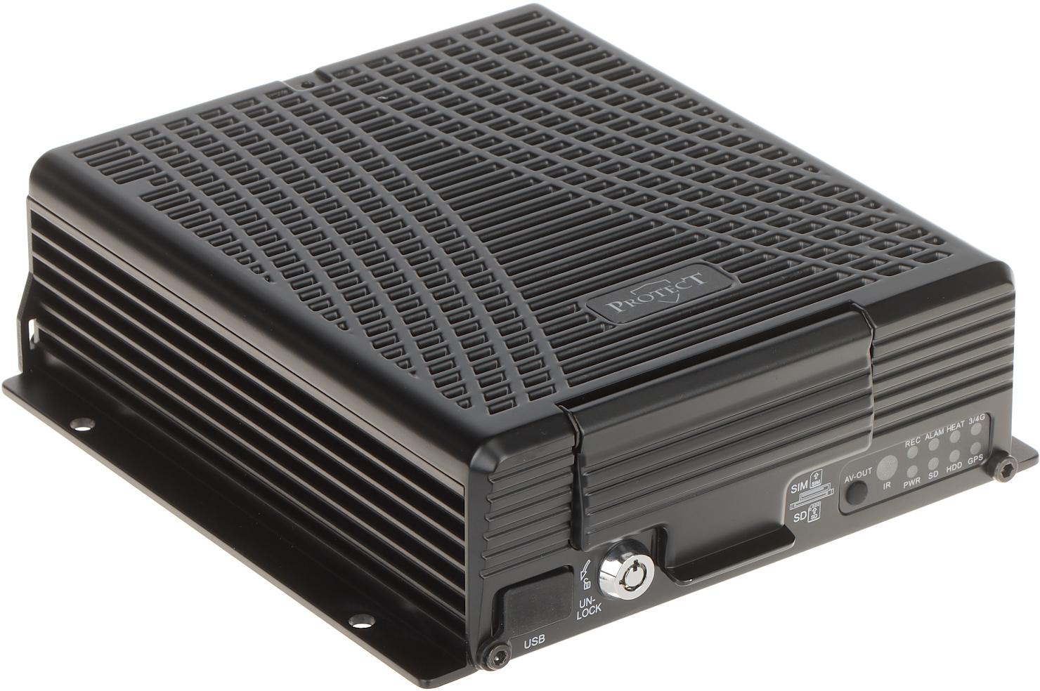 Mobilný rekordér AHD, PAL, IP PROTECT-218 4 kanály