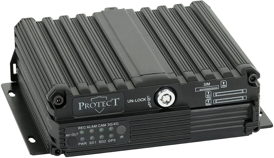 Mobilný rekordér AHD, PAL, IP PROTECT-316 4 kanály
