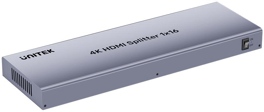 Unitek 4K HDMI splitter 1 vstup 16 výstupov 4K@30Hz