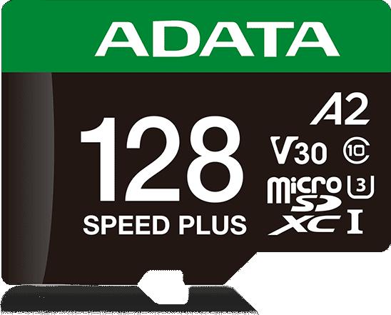 Pamäťová karta Adata microSD Speed Plus 128GB UHS1 U3 V30 A2 180/160 MB/s