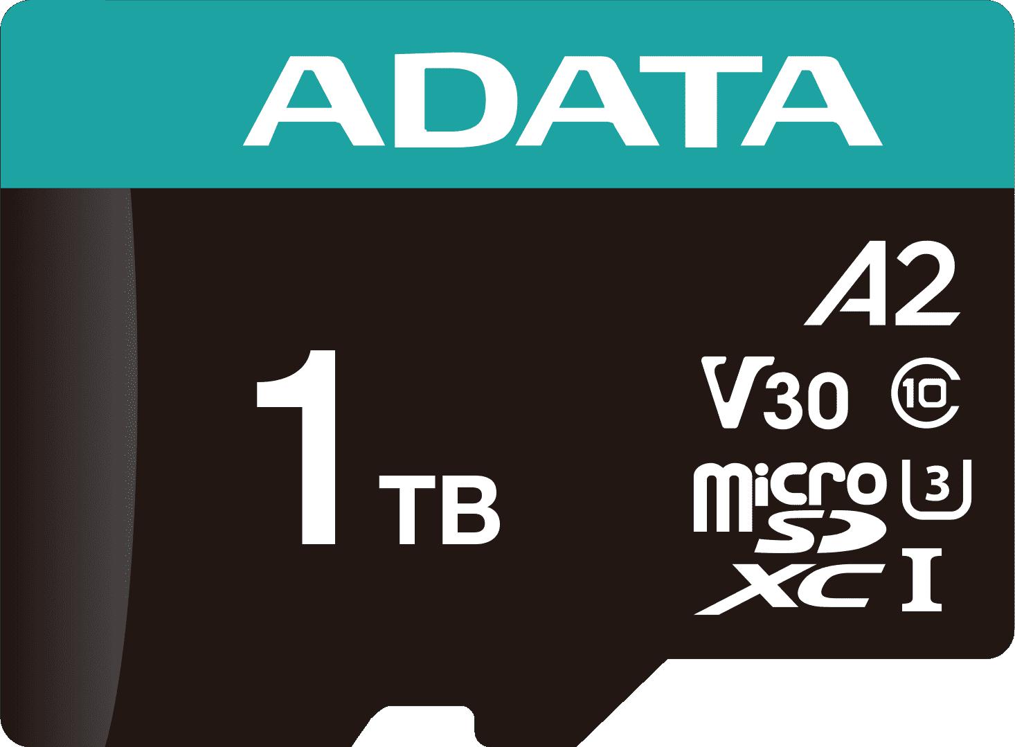 Pamäťová karta Adata microSD Premier Pro 1TB UHS1 U3 V30 100/85 MB/s + adaptér