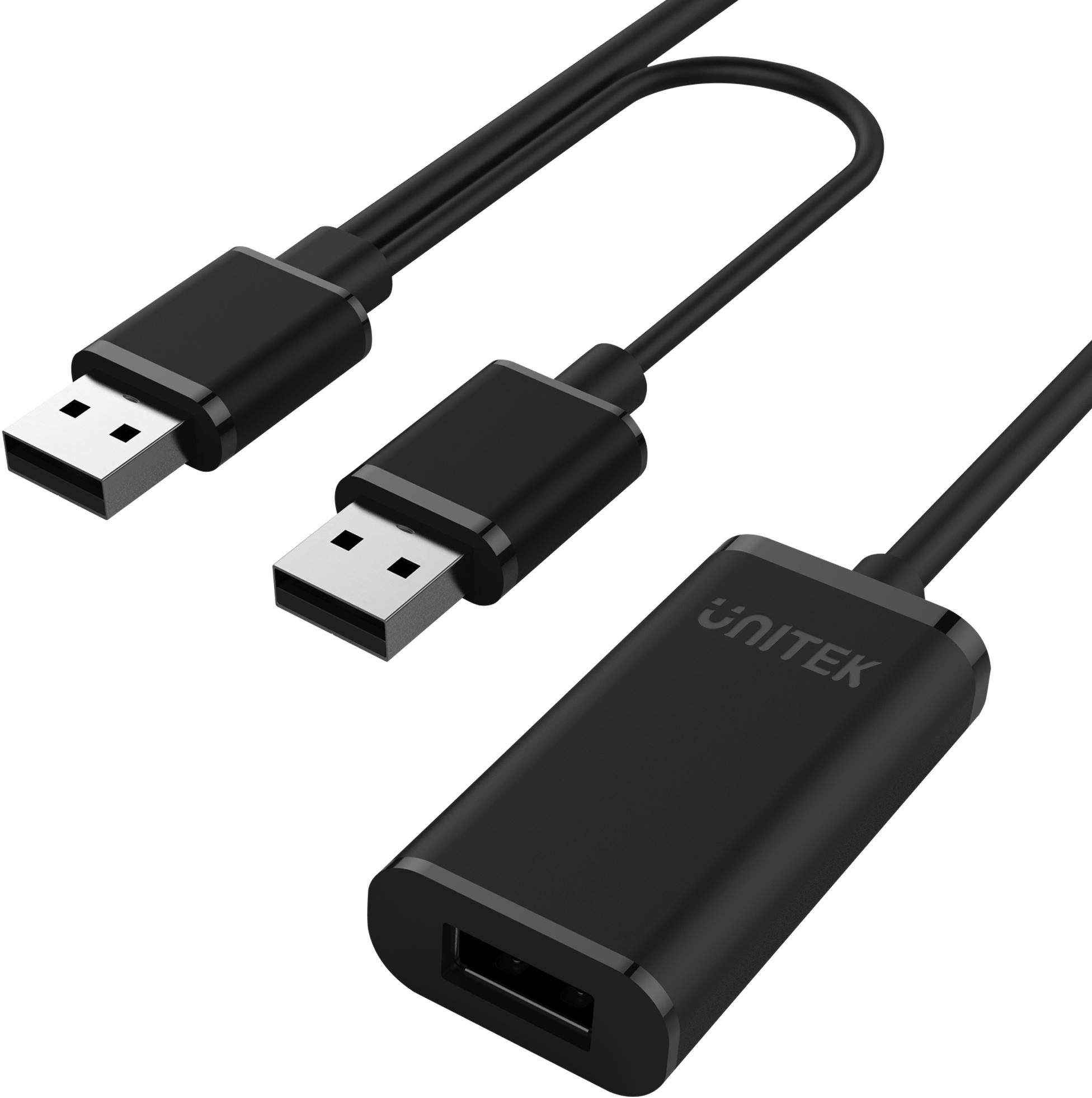 Unitek Y-279 USB 2.0 20M zosilňovač signálu