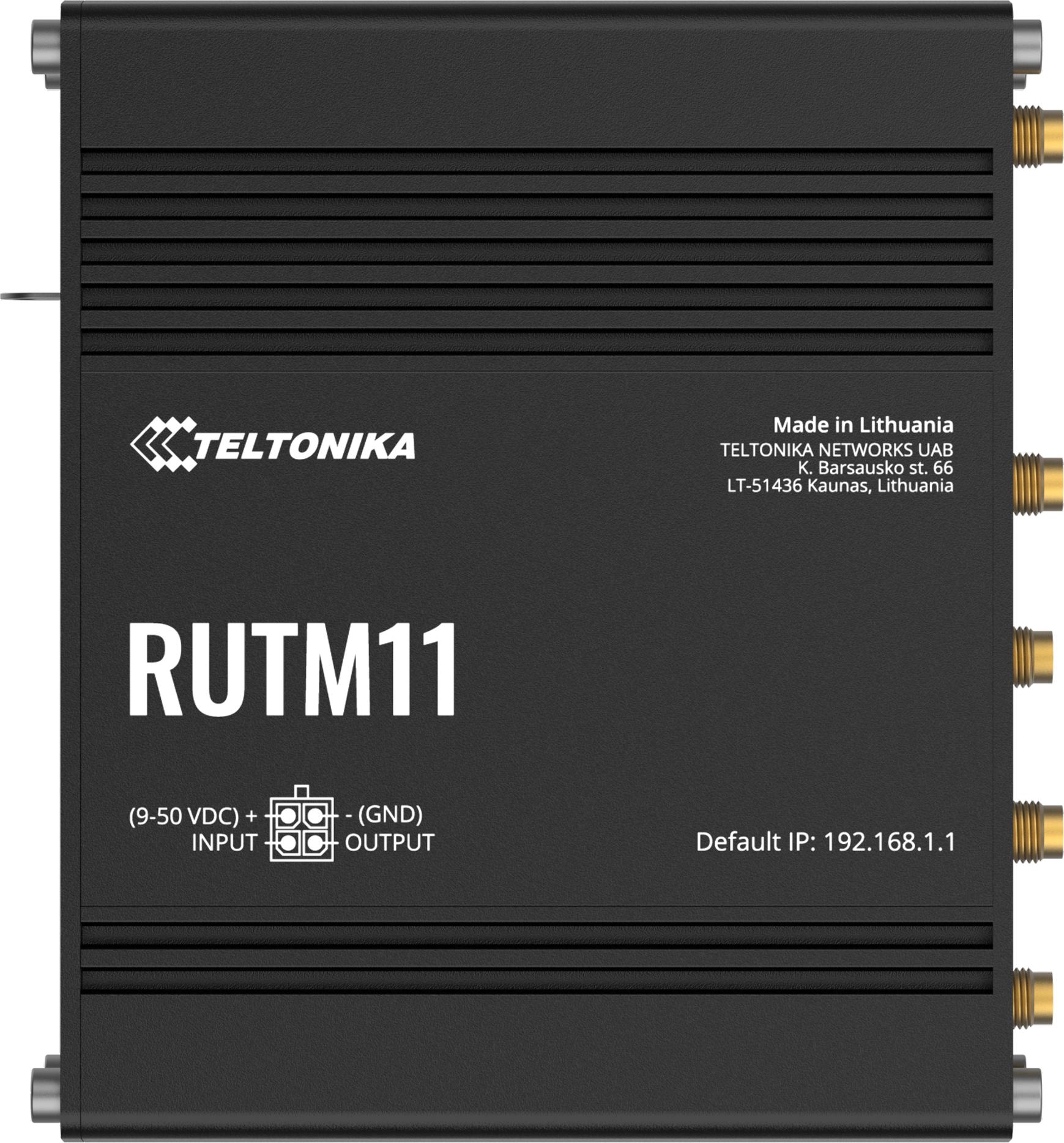 Priemyselný 4G/LTE router Teltonika RUTM11 (RUTM110000)