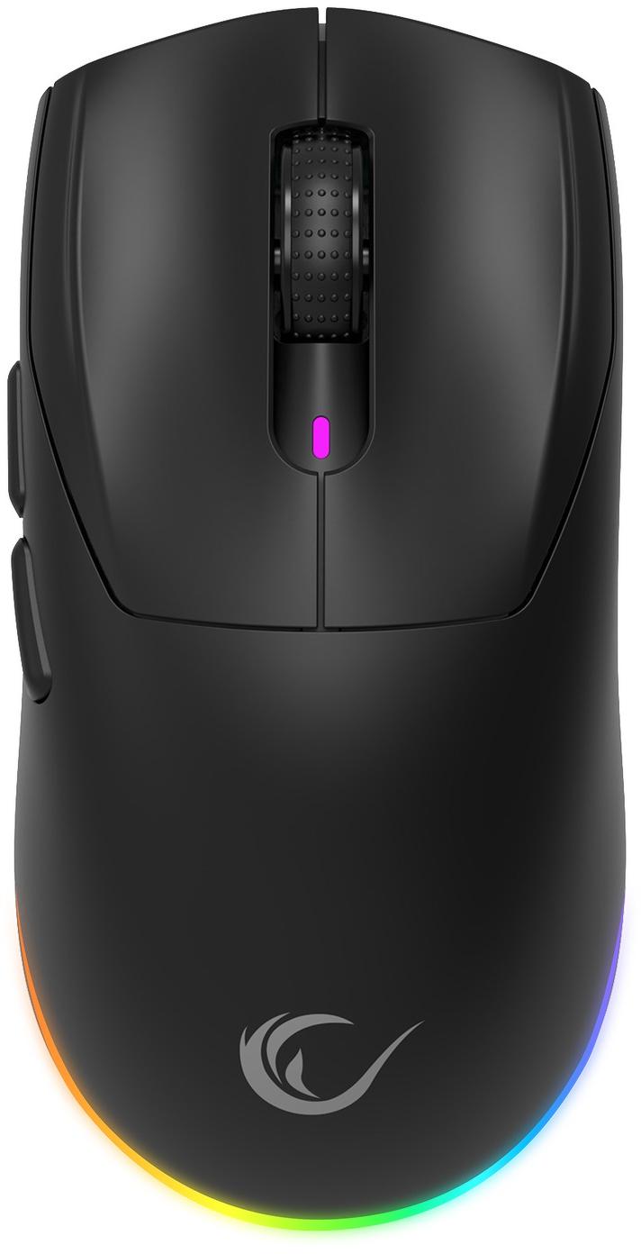 Bezdrôtová myš Rampage Prote M5 24000 DPI RGB LED 1K Hz čierna
