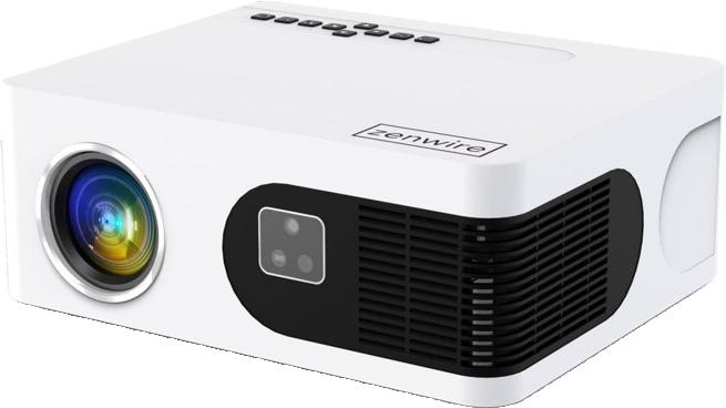 Zenwire E601H LED projektor WiFi Android TV FULL HD 4K Automatické zaostrovanie