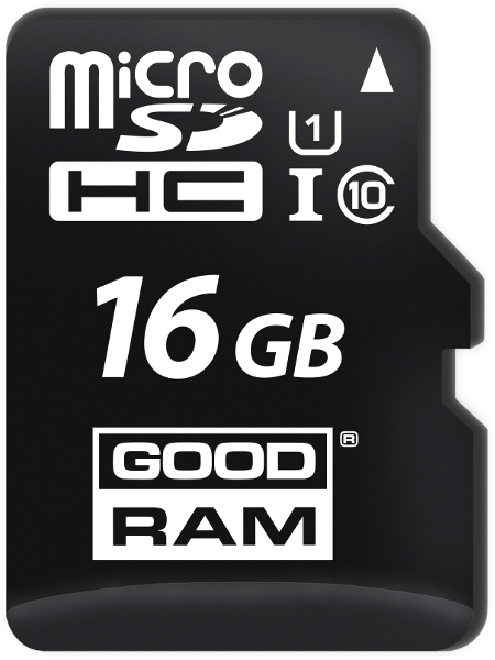 GOODRAM UHS1 CL10 16GB microSD + ADAPTÉR