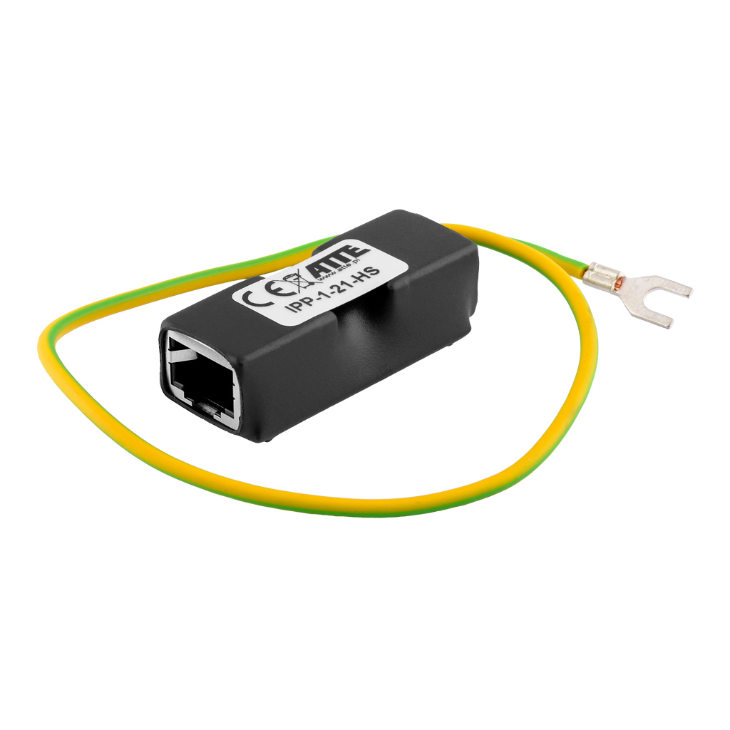 Gigabitová LAN + PoE prepäťová ochrana ATTE IPP-1-21-HS