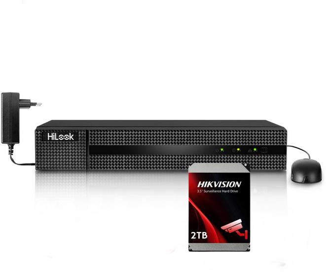 Hilook IP rekordér 8 kanálový 4MP NVR-8CH-4MP/8P s 2TB HDD