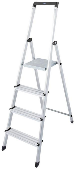 Jednostranný hliníkový rebrík Krause SOLIDY 1x4