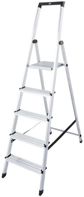 Jednostranný hliníkový rebrík Krause SOLIDY 1x5