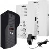 EURA'' ADP-51A3 ''DIFESA'' DOMOFON - 1 rodina, 2 unifónne telefóny, interkom, biely