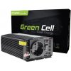 Green Cell 12V -> 230V 300W/600W SINUSOIDA MODIFIKOVANÝ INVERTER INV01DE