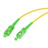 OPTICKÝ PATCHCORD SM 1M SIMPLEX 9/125, SC/APC-SC/APC 3MM