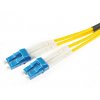 OPTICKÝ PATCHCORD SM 1M DUPLEX 9/125, LC/UPC-LC/UPC 3,0MM