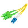 patchcord a c a swiatlowodowy sm 1m duplex 9 125 sc apc lc upc 3mm mini