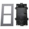 ramka z puszk do montau podtynkowego 2moduowa dskdacf2plastic 1588140380