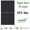 N-TYPE 475W Jinko čierny rámový PV panelový modul JKM475N-60HL4-V 1903x1134x30mm