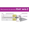 koek do mocowania na elewacji ebolt 12240 mm z gwintem wewnetrznym m5 d81ab5bab04d0