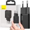 adowarka sieciowa baseus super si quick charger 1c csupj01 30w 1x usbc pd 30 qc 30 czarna 7f76f45927069
